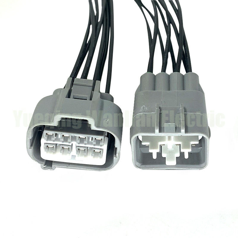 7282-7080-40 8 Pin Headlight Connector , Automotive Plug Connectors Car Lamp Wire Socket