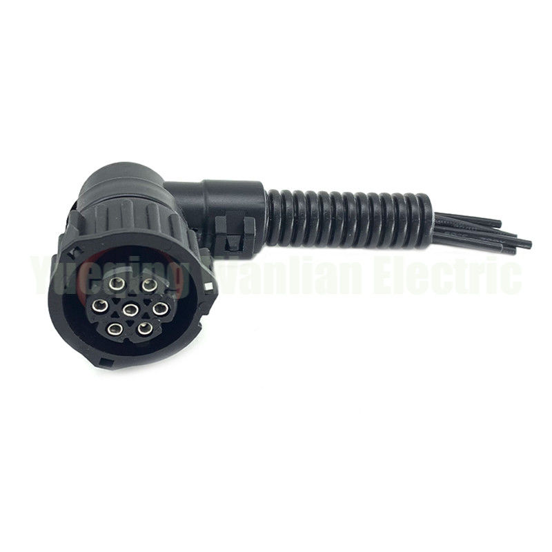 7 Pin 967650-1 968421-1 1-1813344-1 Round Odometer Speed Sensor Black Sealed Wire Connector