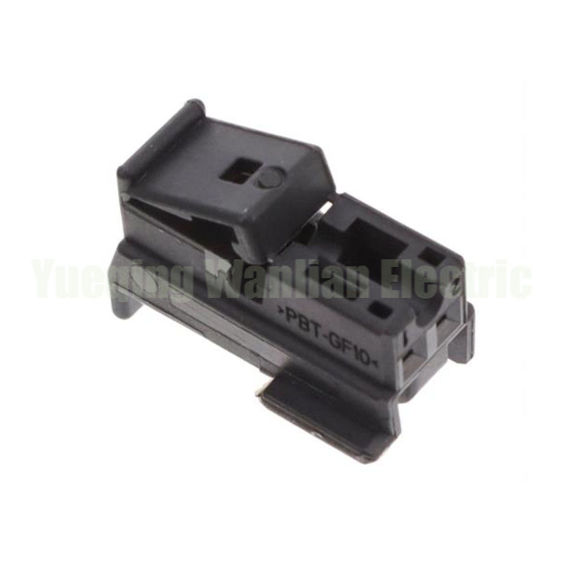 2 Pin 1-929080-5 wiring harness plug with terminals socket housing Connector Series Black