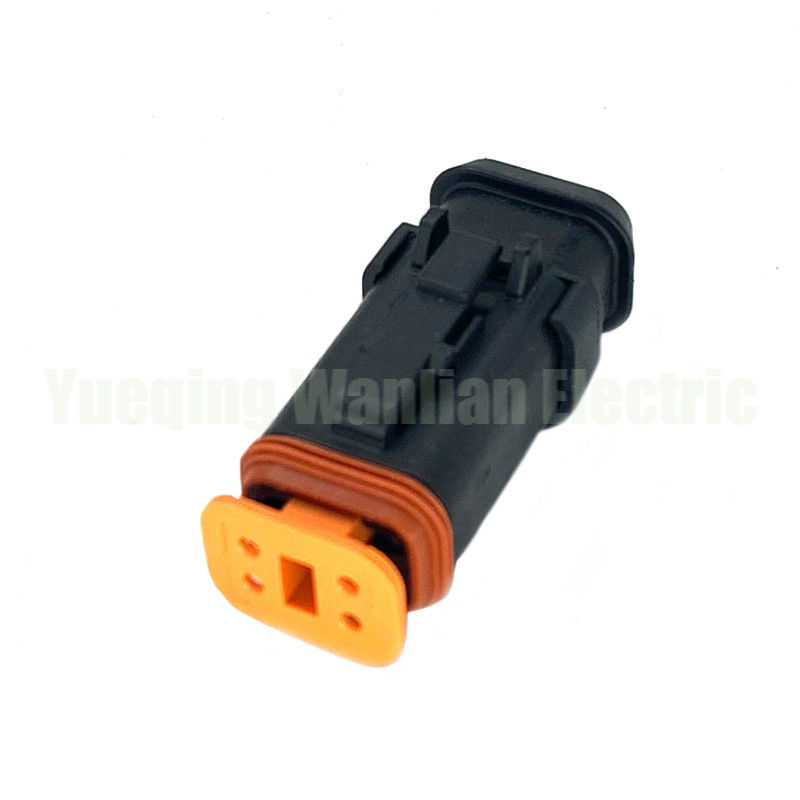 4 pin DT06-4S-EP11 plastic electric plug waterproof wiring harness cable connector Female Connector With Long End Cap