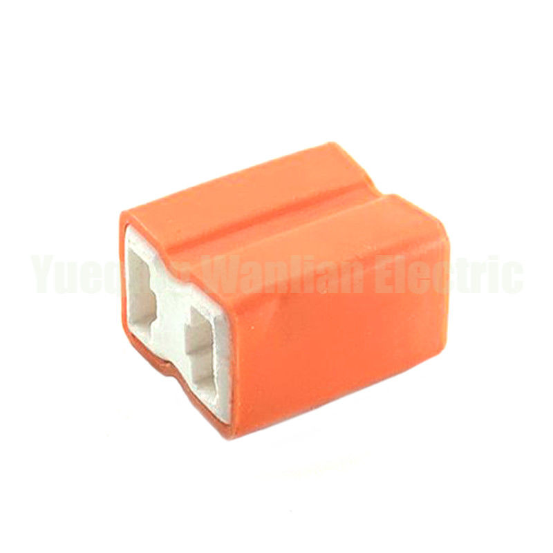2 Pin H7-2A Automobile Ceramic Connector Straight Auto Lamp Holder Ceramic Headlamp Bulb Plug