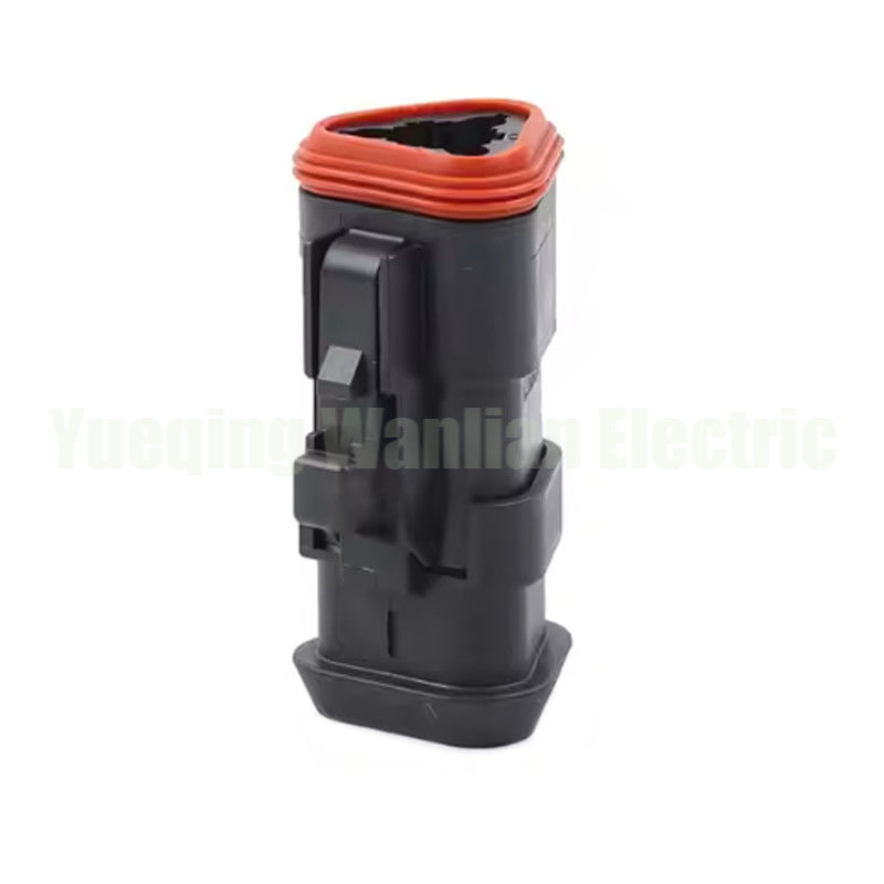 DT06-3S-EP11 Deutsch DT Black 3 Pin Male and Female Connector With Long End Cap