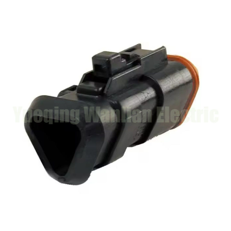 DT06-3S-EP11 Deutsch DT Black 3 Pin Male and Female Connector With Long End Cap