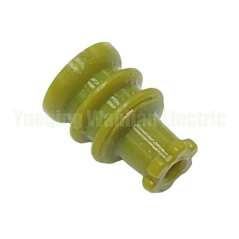 RS220-01100 Green Rubber Wire Seal Auto Superseal Wire Seal For Auo Wiring Connector