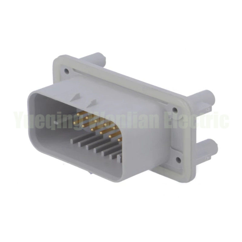 23 Pin 776228-4 PCB Header Sealed Waterproof Socket For Ecu Board End Wiring Plug