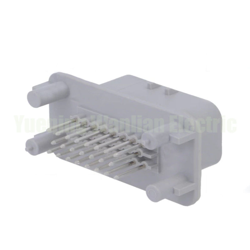 23 Pin 776228-4 PCB Header Sealed Waterproof Socket For Ecu Board End Wiring Plug