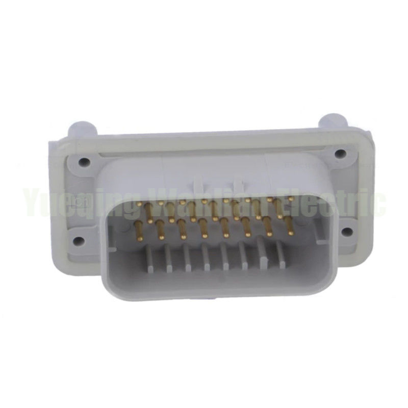 23 Pin 776228-4 PCB Header Sealed Waterproof Socket For Ecu Board End Wiring Plug