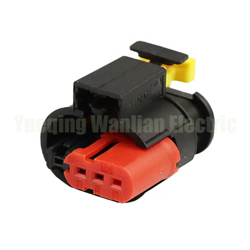 3 Pin 284426-1 284425-1 Waterproof Automotive Wire Connector / Ignition Coil Connector