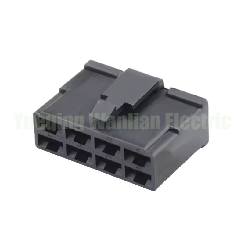 8 Pin 7123-2880 Auto Electrical Plastic Connector , Black Car Wiring Harness Connectors