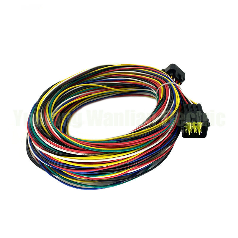 16 Pin FW-C-16M-B FW-C-16F-B Black Furukawa Sealed Waterproof Electrical Auto Wire Harness Connector Plug