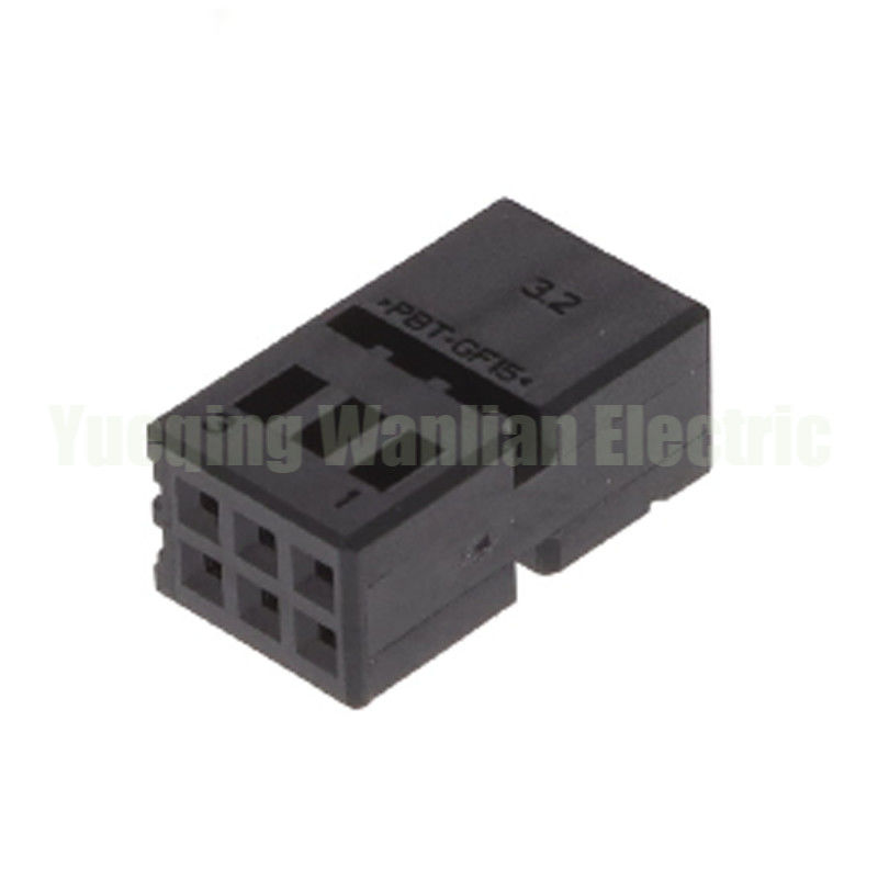 6 Pin 1-1534121-5 1534120-1 Car Tire Pressure Alarm Wire Harness Connector for Door Reversing Rear Cover