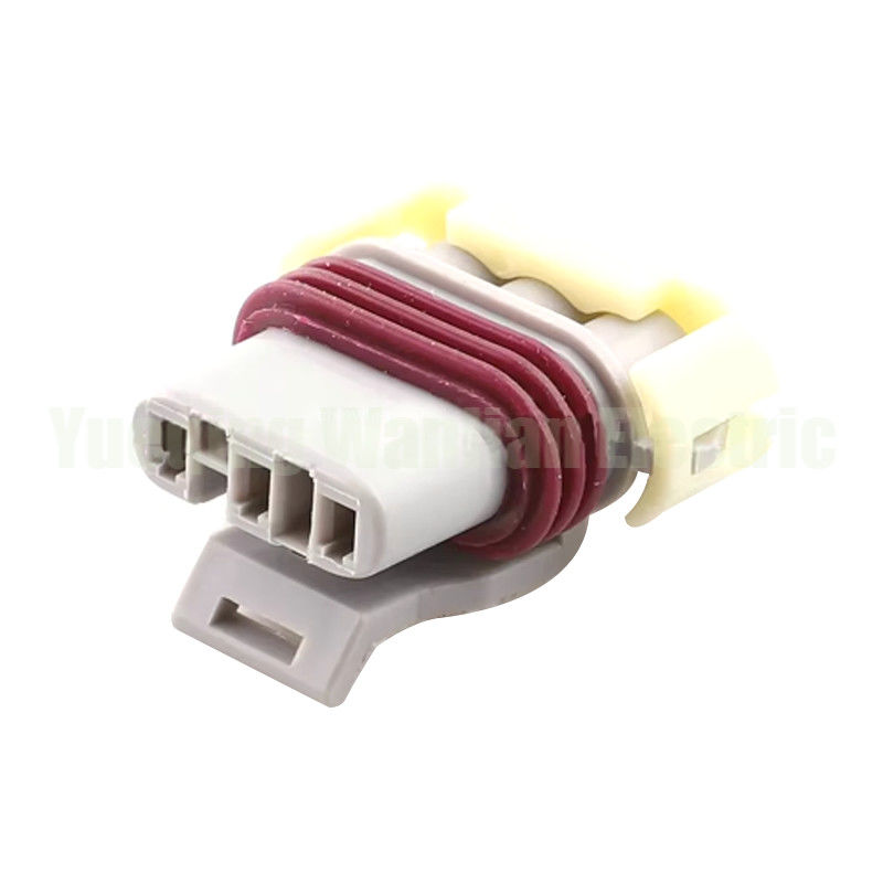 3 Pin 12129946 Map Sensor Plug Grey Female Connector Auto Electric  Connector