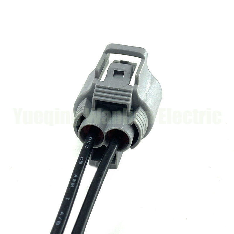 2 Pin 176146-6 Female Electronic Fan Plug Auto Connector 4.8mm Series Socket