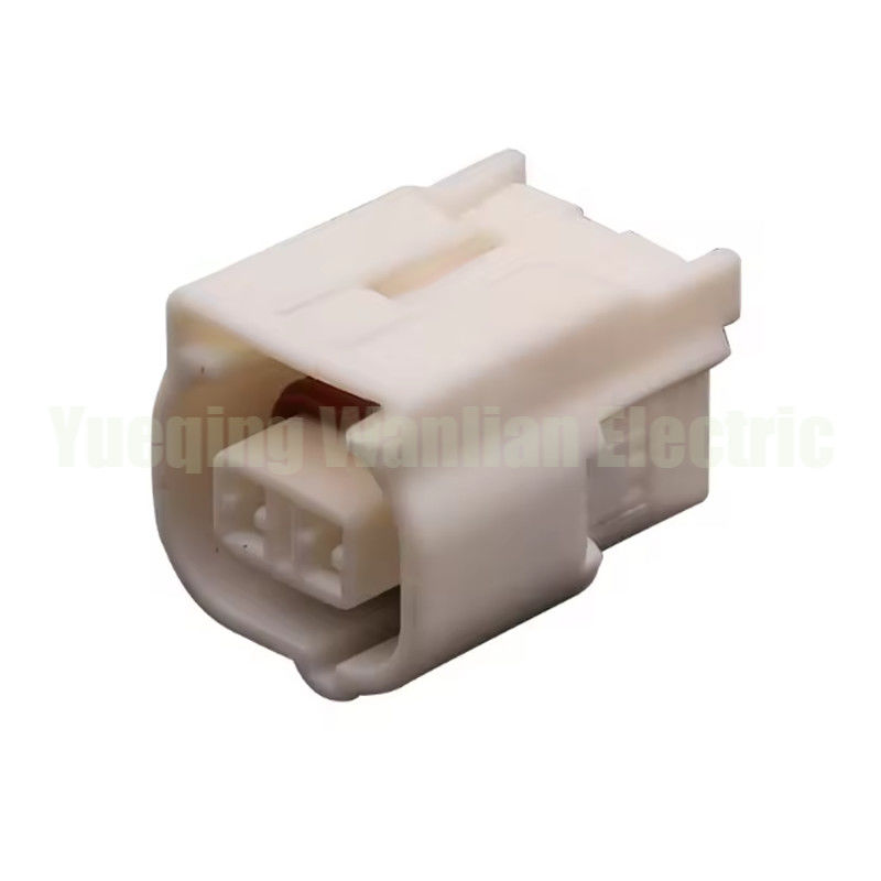 2 Pin 6189-0641 Auto Wire Harness Socket White Car Plastic Housing Unsealed Connector