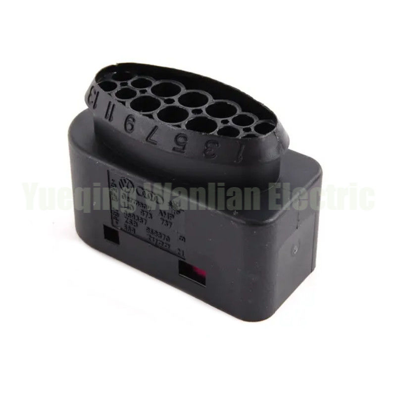 14 Pin 1J0973737 1719105-1 car Headlight Xenon Lamp Plug auto headlight lamp socket waterproof connector