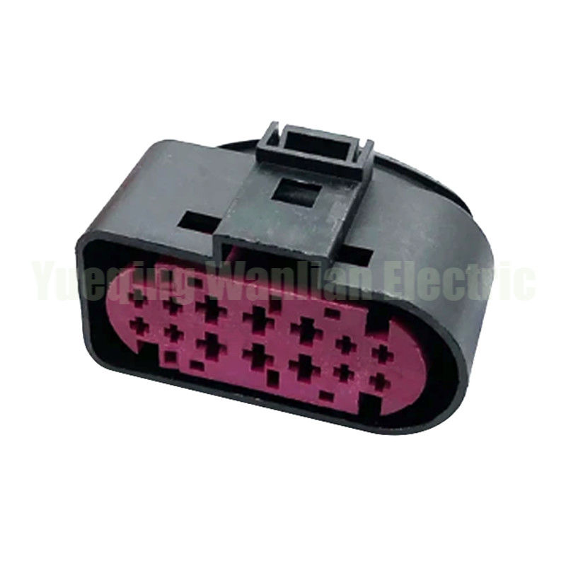 14 Pin 1J0973737 1719105-1 car Headlight Xenon Lamp Plug auto headlight lamp socket waterproof connector