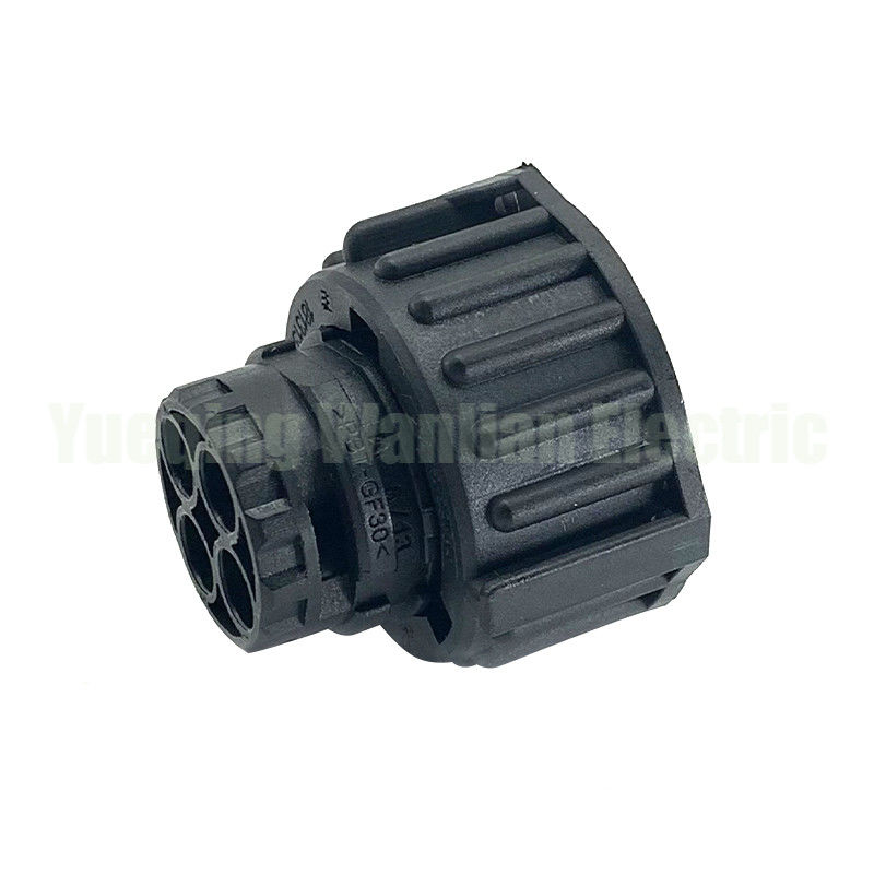 4 Pin 1-967325-1 Automotive Round Reverse Solenoid Valve Plug Car Pipeline Transmission Connector