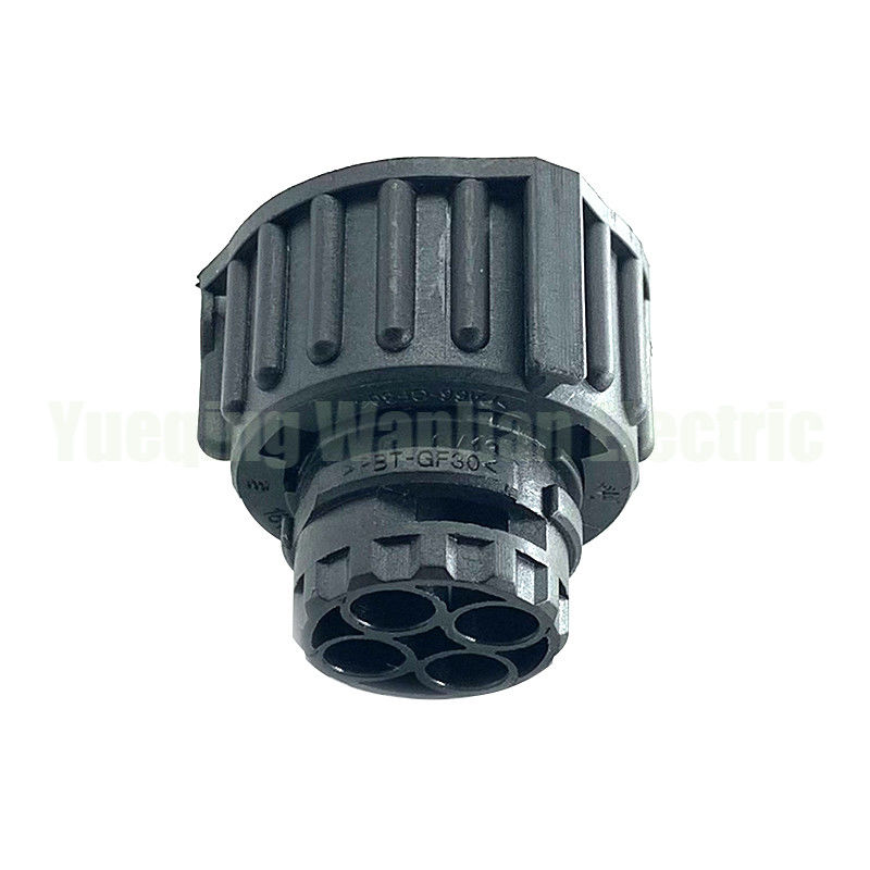 4 Pin 1-967325-1 Automotive Round Reverse Solenoid Valve Plug Car Pipeline Transmission Connector