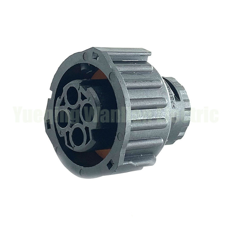 4 Pin 1-967325-1 Automotive Round Reverse Solenoid Valve Plug Car Pipeline Transmission Connector