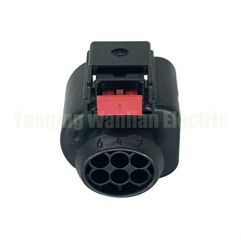 6 Pin 4H0973713 Throttle Valve Control Element Auto Temp Sensor Plug Deflation Connector