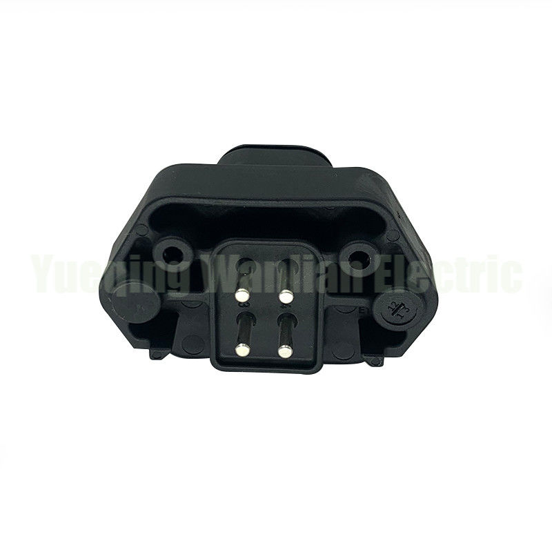 4 Pin DTP15-4P Deutsch PCB board end connector female pin base DTP06-4S connector mounting connector