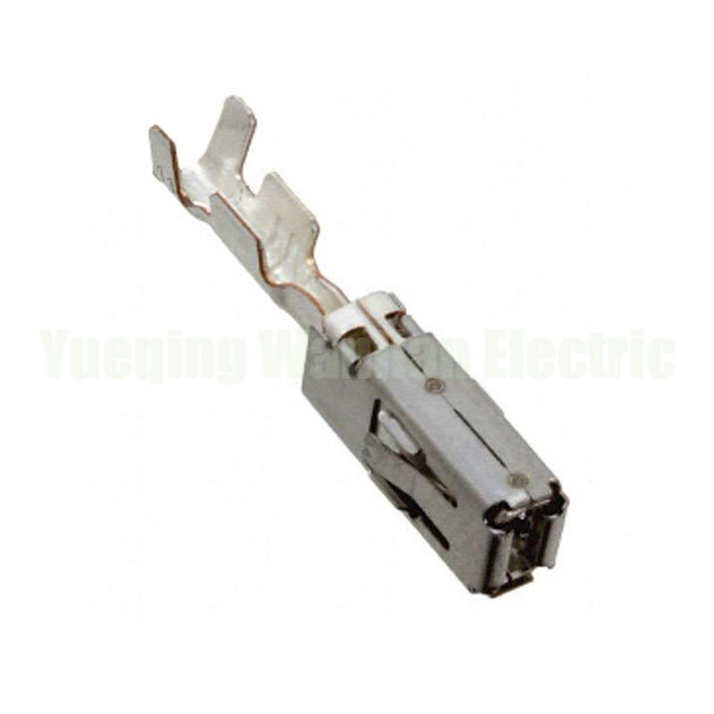 1-968849-3 Automotive Crimp Brass Terminal for Automobile Wiring Harness Connector
