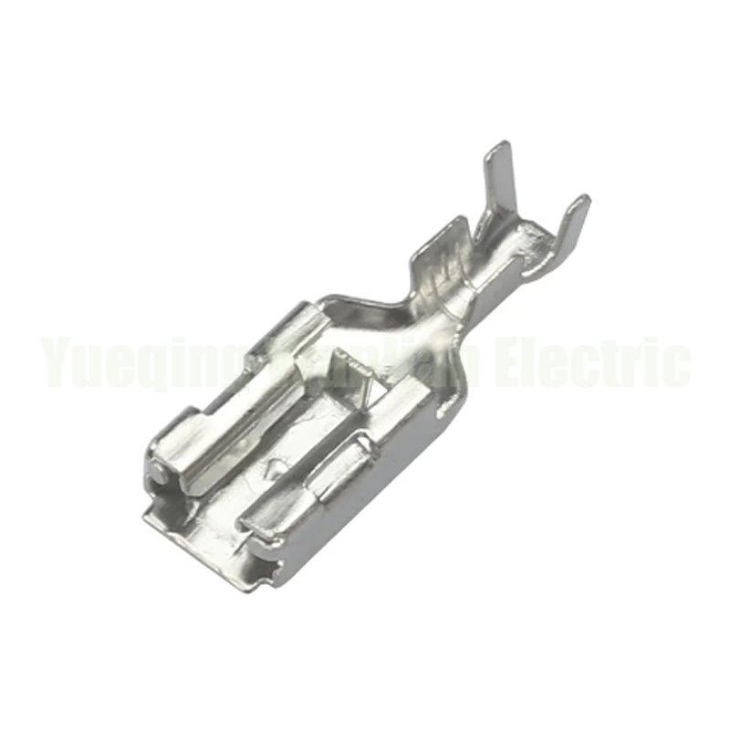 DJ6210-6.3B Brass Tinned Automotive Wire Crimp Terminal 6.3MM Pins  Positive Lock