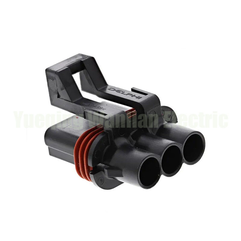 3 Pin 12040977 12034145 Sealed Plastic Wiring Harness Auto Connector Female Socket Plug