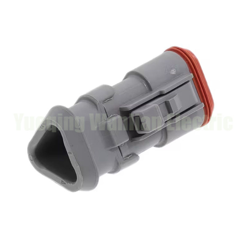 3 Pins DT06-3S-CE04 Automotive Connector Flat Tail Cover Waterproof Plug-In Wiring Harness Connector WL3032T3-1.6-21