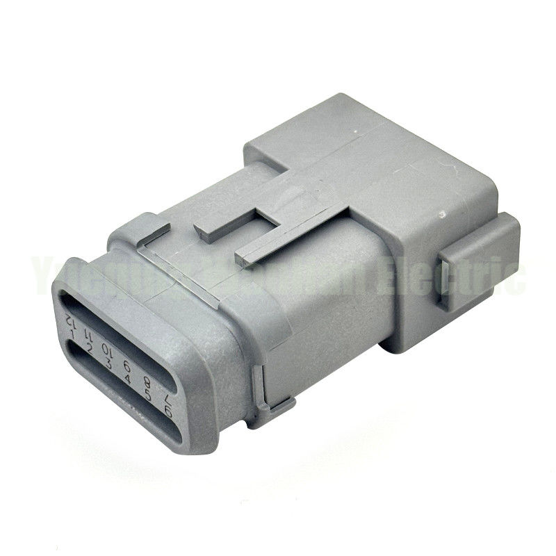 12 Pin DT04-12P-E008 DEUTSCH Automotive Connectors DT Series Waterproof Connector