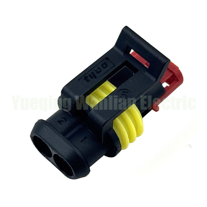 2 Pin 282080-1 1.5mm Series Socket Contacts Connector Discrete Wire Housing